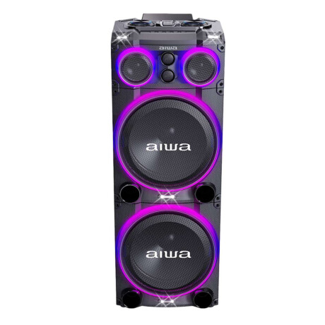 Torre de Sonido Bluetooth AIWA 4000W PMPO TWS con Graves potentes AWPOC15 Negro AWPOC15