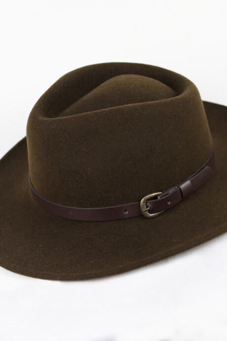 Sombrero Impermeable Marrón