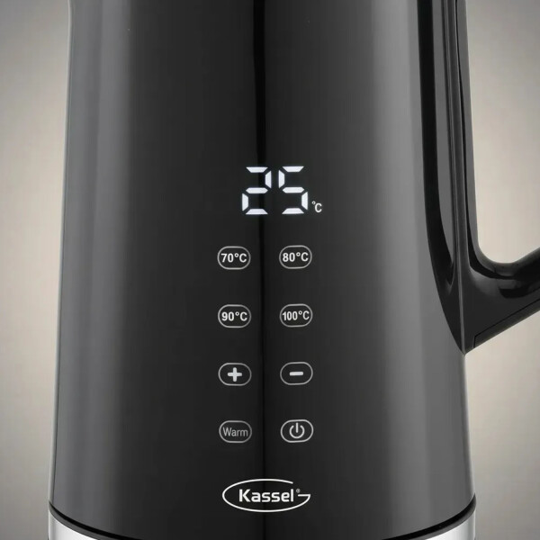 Jarra Eléctrica Digital Kassel 1.7l Ks-jed1 360º Con Termómetro JARRA ELECTRICA DIGITAL KASSEL KS-JED1