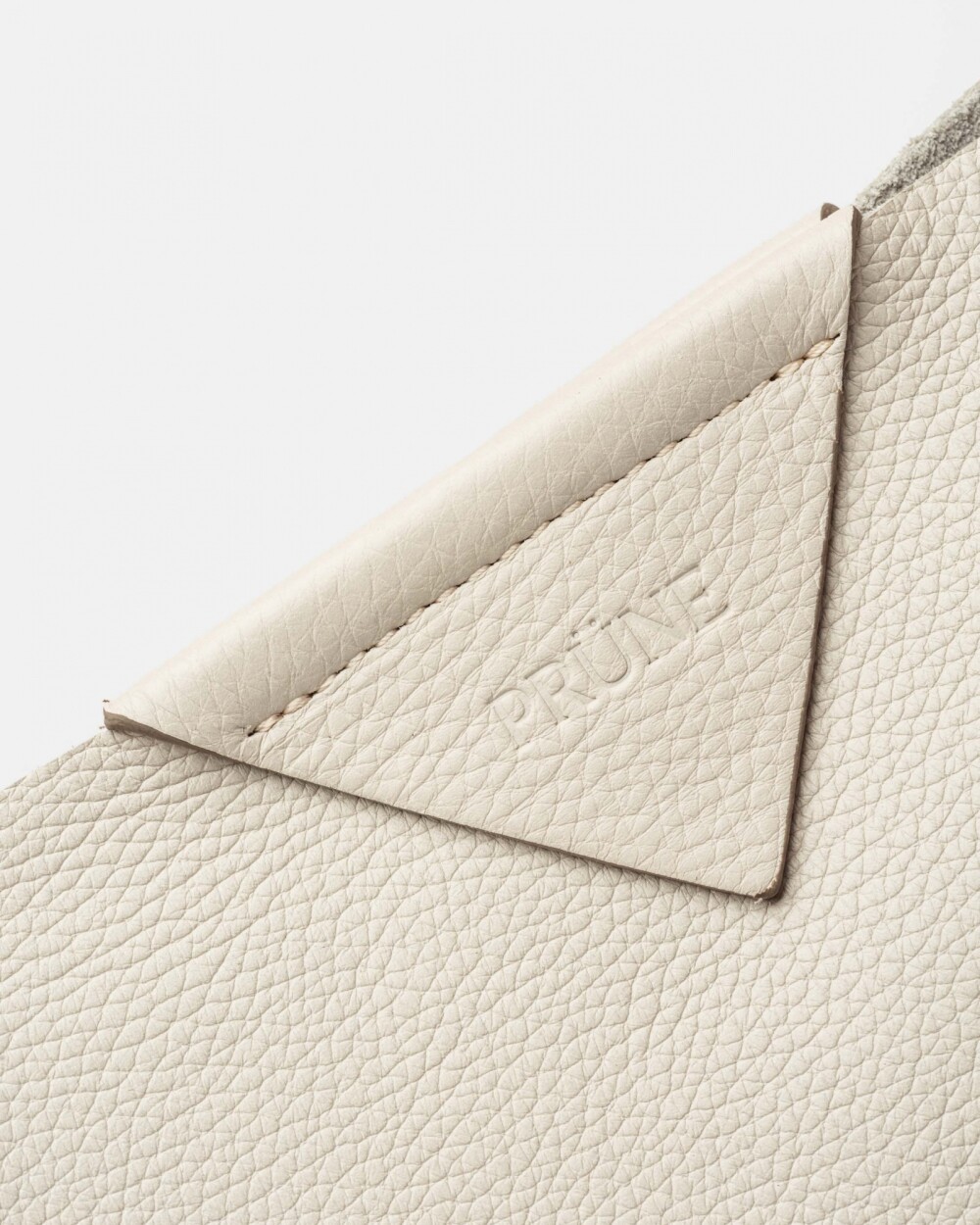 Bolso The Shopping En Cuero Graneado Natural