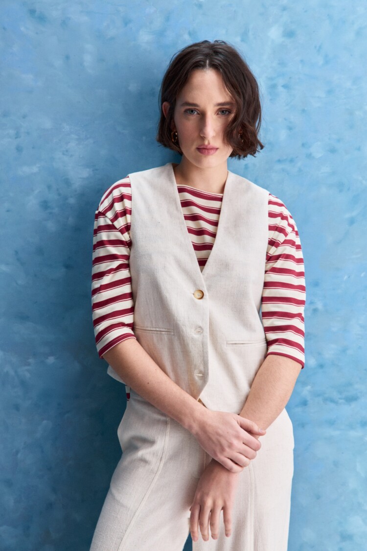 CHALECO KATE Crudo