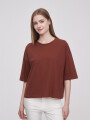 Remera Ahrnia Chocolate