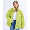 Campera para Mujer en pana UFO Dakota Verde Campera para Mujer en pana UFO Dakota Verde