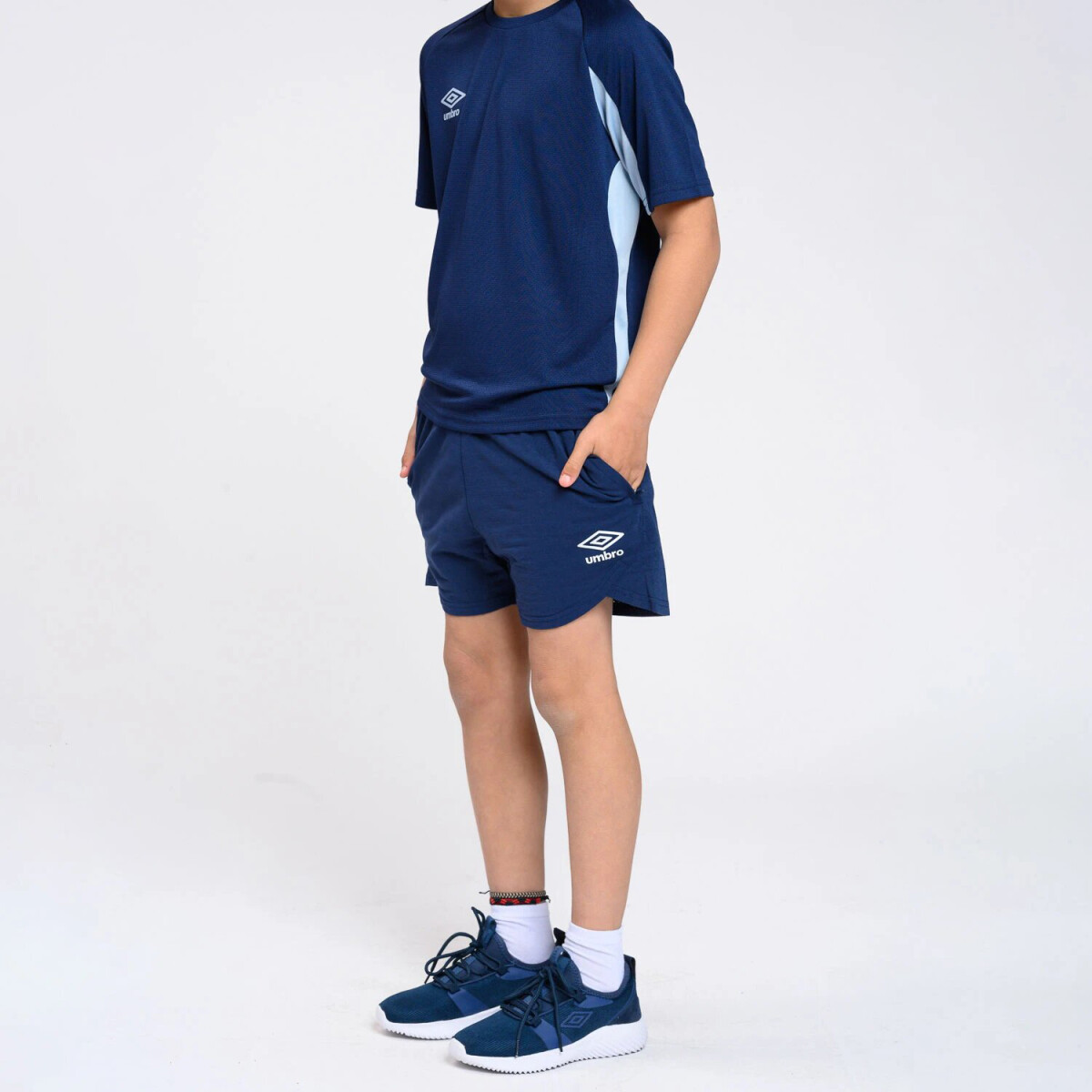 Bermuda de Niños Umbro Fall - Azul Marino 