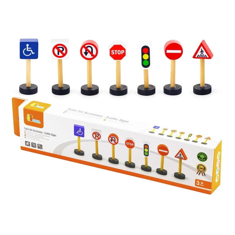 Set Señales de Tránsito Infantil Viga Set Señales de Tránsito Infantil Viga