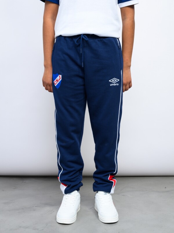 PANTALÓN DOLMAN Nacional Junior Azul Marino, Rojo, Blanco