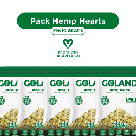 Pack Hemp Hearts - 5 unidades - ENVIO GRATIS Pack Hemp Hearts - 5 unidades - ENVIO GRATIS