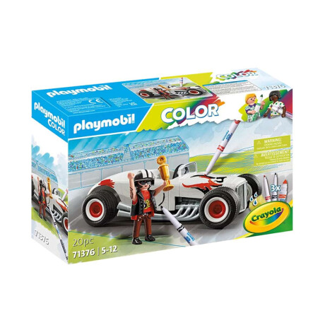Auto Hot Rod Para Pintar Playmobil 20 Piezas