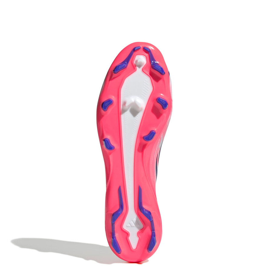 Championes Unisex Adidas F50 Hyperfast League Fg Blanco - Rosado