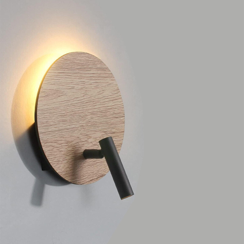 LAPN53C Luminaria de Pared Night Madera