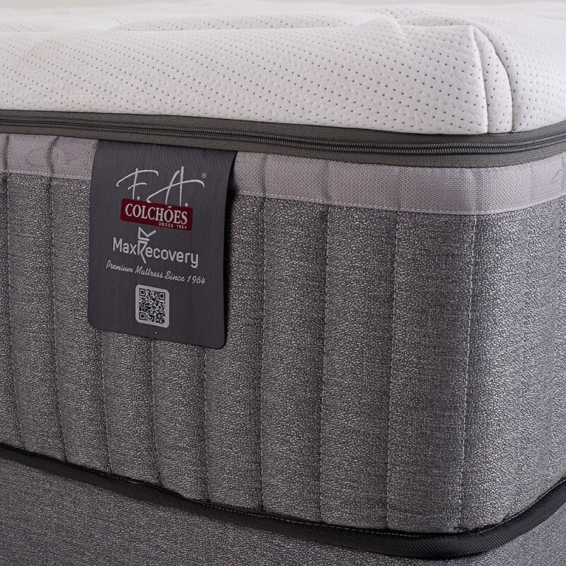 Colchon Resorte Max Recovery King 178 x 198 x 37