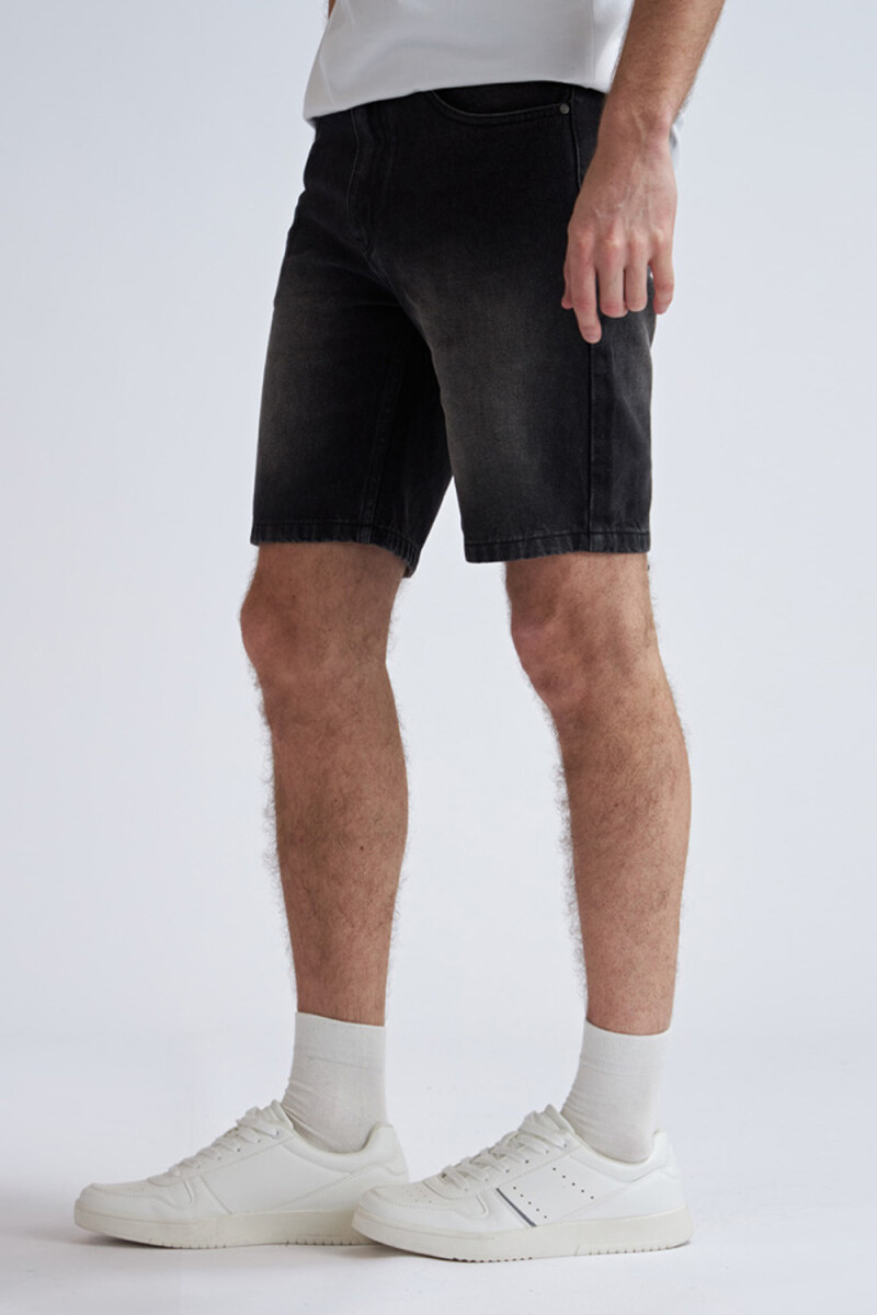 Bermuda jean Gris