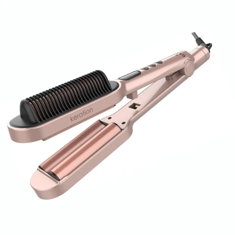 Planchita De Pelo GAMA Waver Y Brush Ondula Y Alisa Temperatura Regulable Planchita De Pelo GAMA Waver Y Brush Ondula Y Alisa Temperatura Regulable