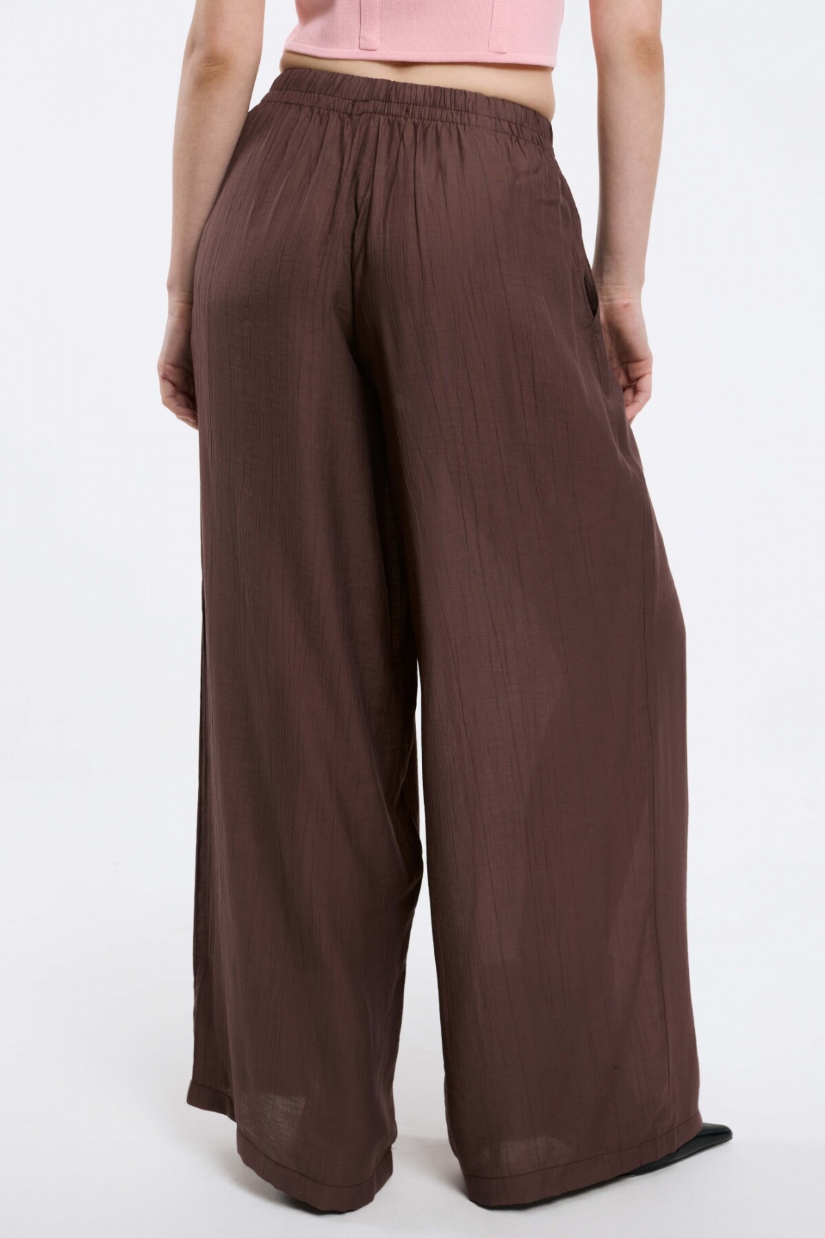 Pantalón Bow Marron