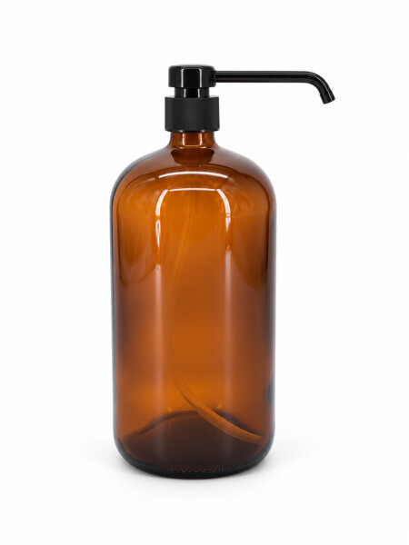 DISPENSADOR DE JABON 1000ML AMBAR