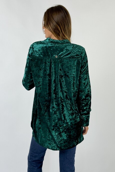 CAMISA VELVET ORNELLA Verde