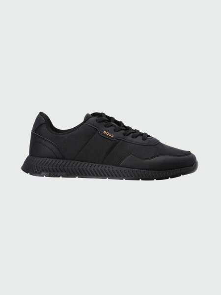 BOSS - Sneakers Titanium Runn Negro Negro Opaco