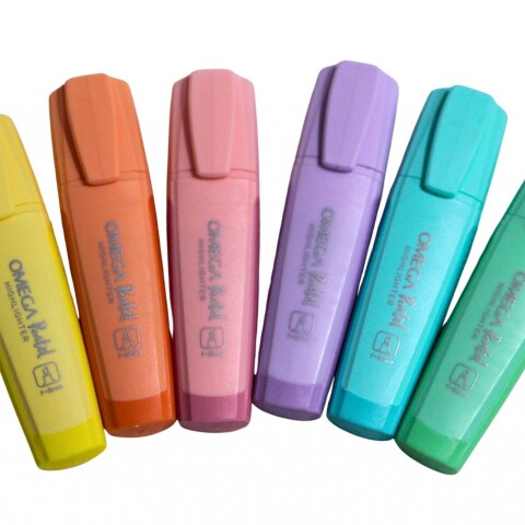 MARCADORES OMEGA PASTEL X 6 COLORES MARCADORES OMEGA PASTEL X 6 COLORES