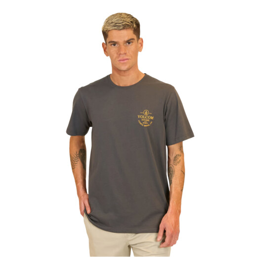 Remera Volcom Anchored - Gris Remera Volcom Anchored - Gris
