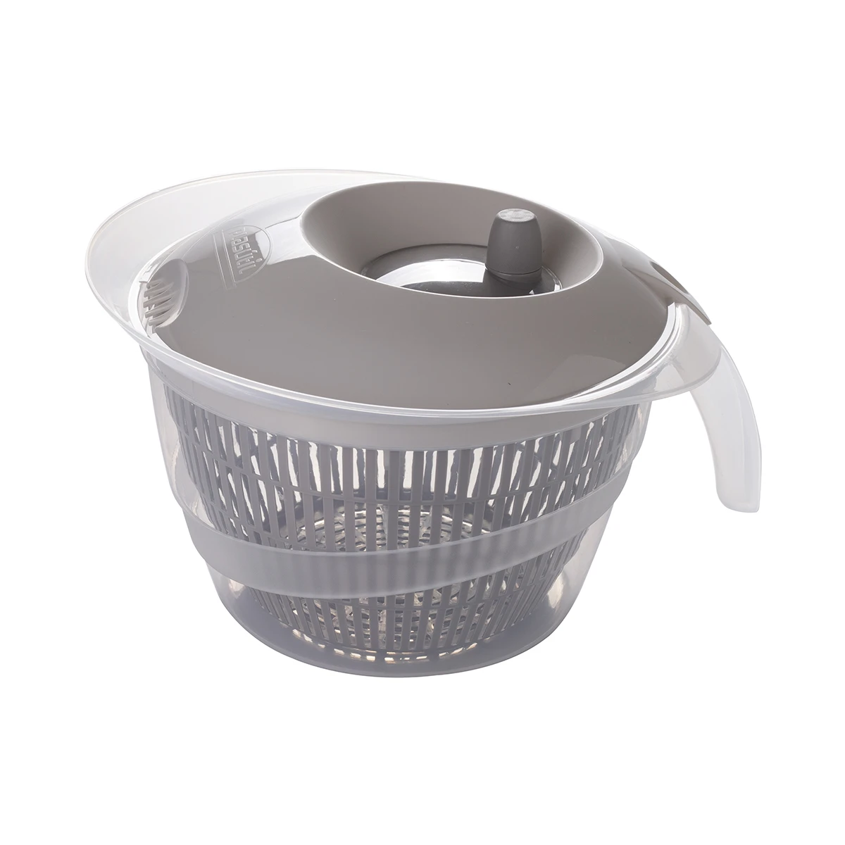 Secador y Escurridor de Verdura 4L - GRIS 
