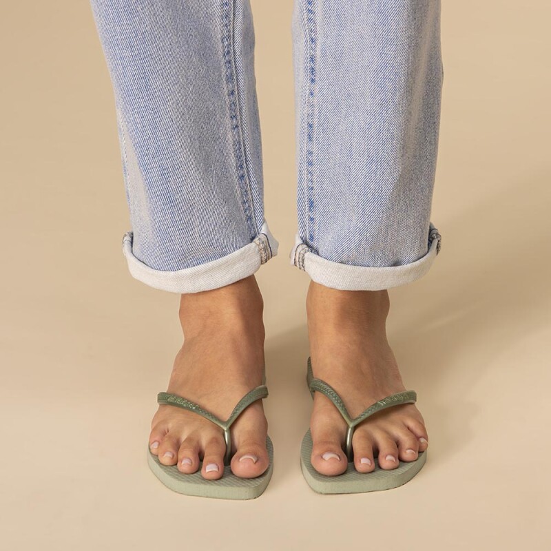 Sandalias Elegance Print Mujer Smoke Green