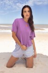 Remera Tag Lila