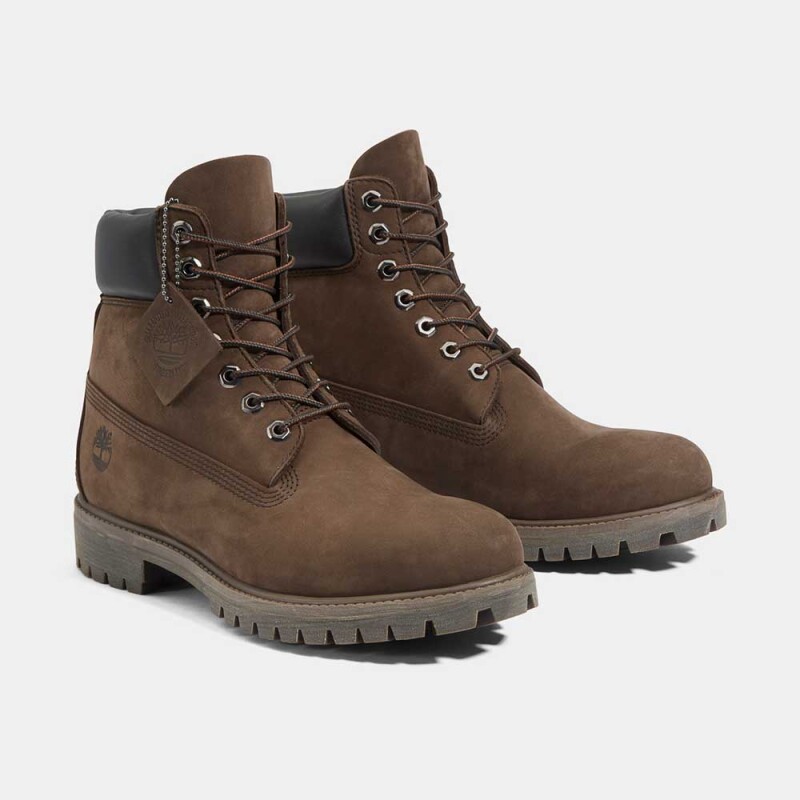 Botas Timberland Premium 6 Inch Lace Up Waterproof Boot Hombre Brown