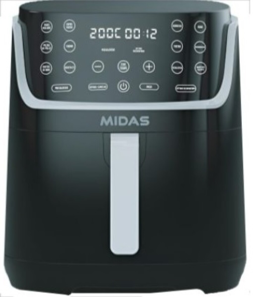 Freidora Air Fryer Midas Karufry 8 Lts Digital 