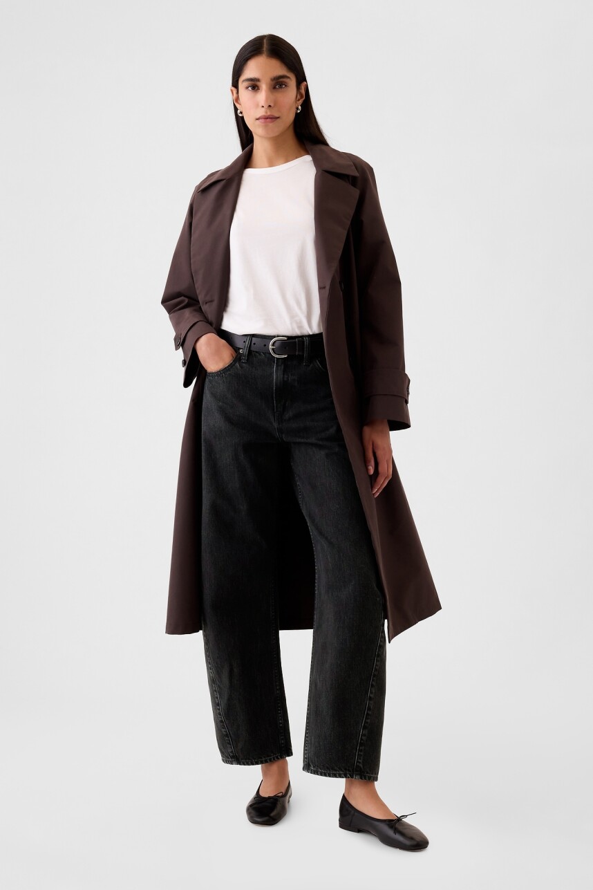 Jean Barrel Tiro Alto Mujer Black 013