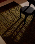 Alfombra Veiza de lana verde 160 x 230 cm Alfombra Veiza de lana verde 160 x 230 cm