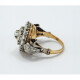 Anillo Antiguo Oro 18 K Y Diamantes 2 Ct. Aproximadamente.Circa 1880-1920 Anillo Antiguo Oro 18 K Y Diamantes 2 Ct. Aproximadamente.Circa 1880-1920