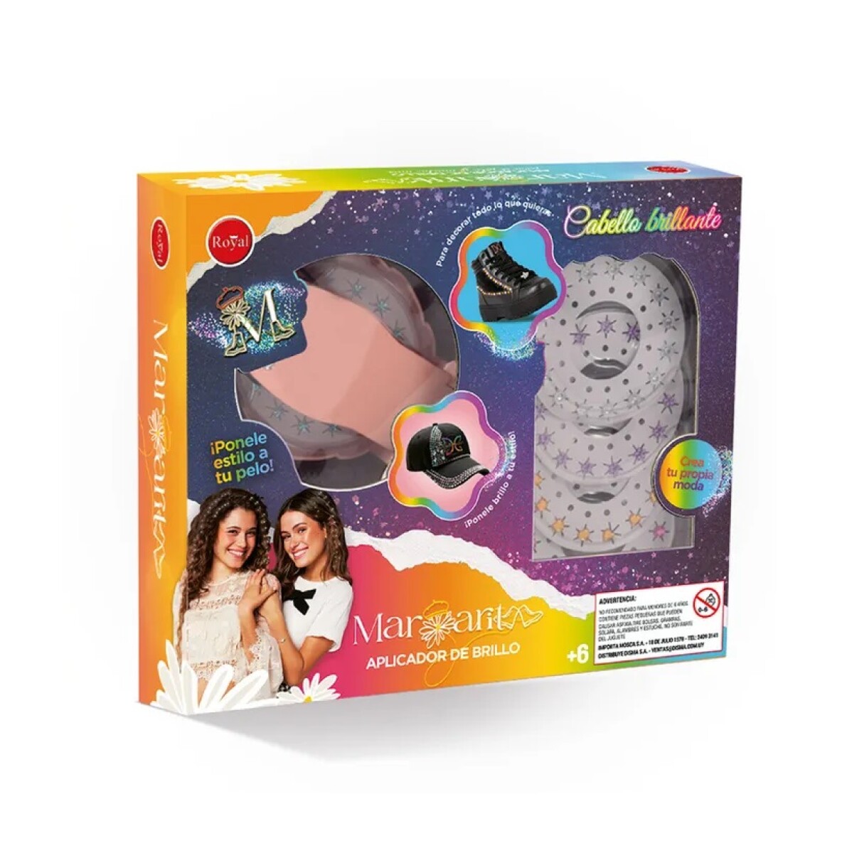 Brillo para Pelo con Aplicador – Margarita 