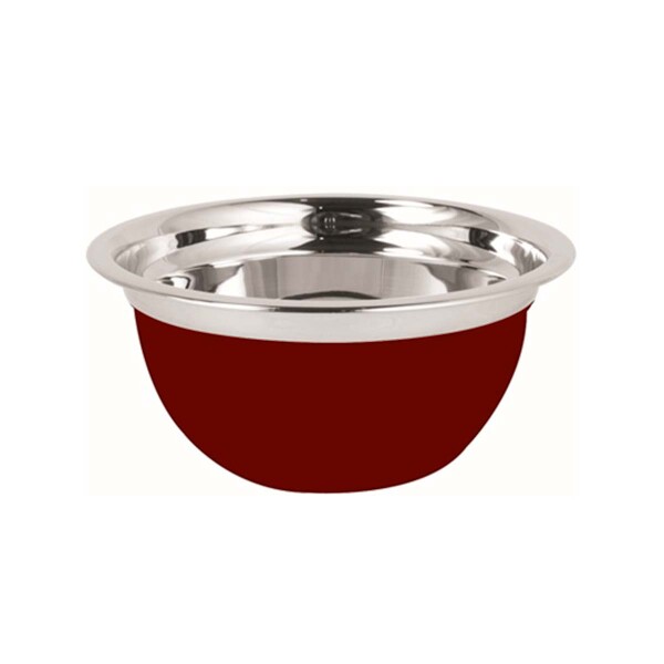Bowl aleman acero inox 21 cm rojo PRISMA Bowl aleman acero inox 21 cm rojo PRISMA