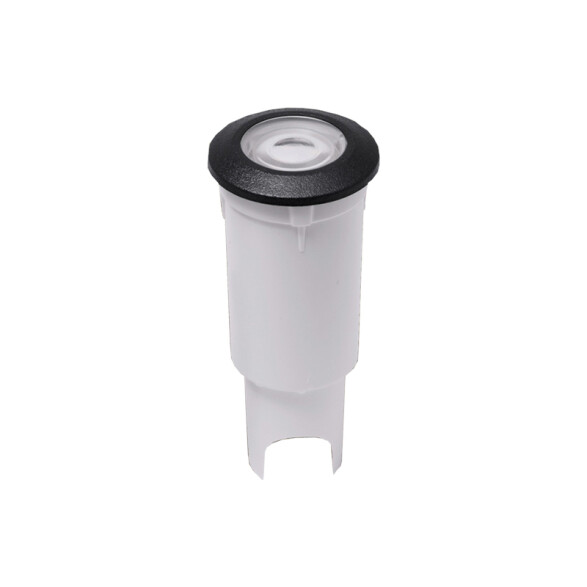 Luminaria de embutir LED piso negra IP67 Ø50mm FL0940