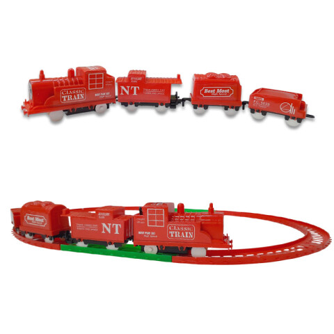 3x2 OUTLET Tren clásico rojo a pila 3x2 Outlet Tren Clásico Rojo A Pila