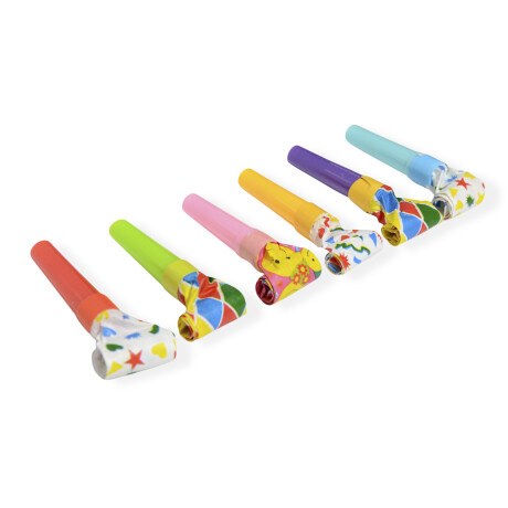 Set de 6 cornetas cotillon Set de 6 cornetas cotillon