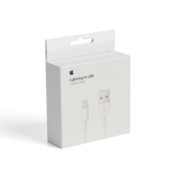 Cable USB lightning original Apple para iPhone 2 metros Cable Usb Lightning Original Apple Para Iphone 2 Metros