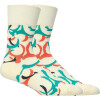 Medias Running Cushion Crew Unisex Birch/birch