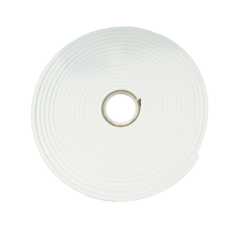 Burlete simil goma 10x6 mm BLANCO