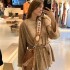 Cartera Estrellas Crocco Camel