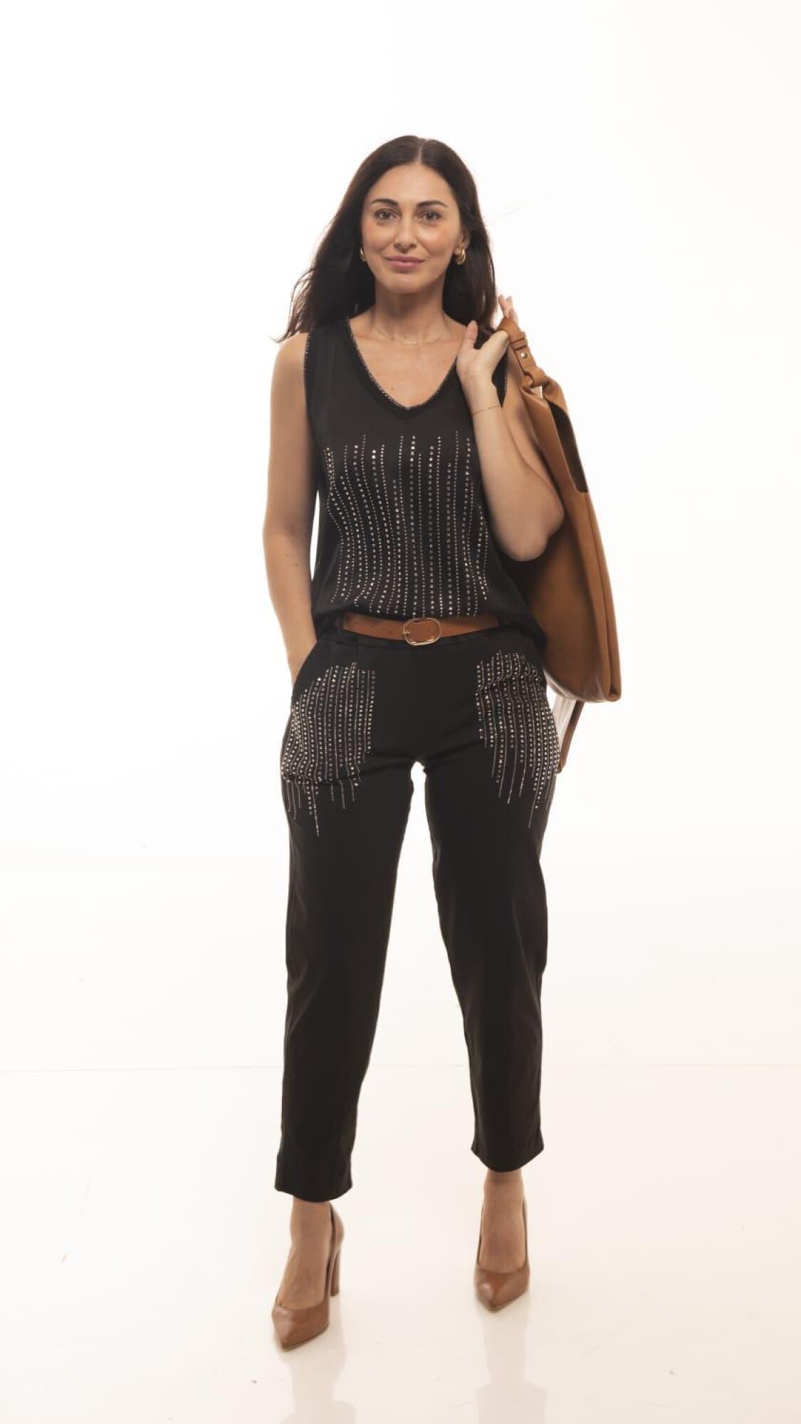 Musculosa Diadema Negro