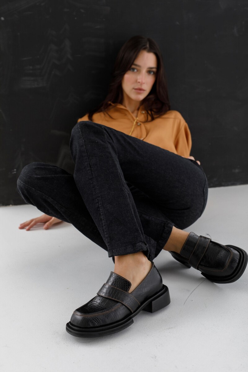 Mocasin Idalgo Negro
