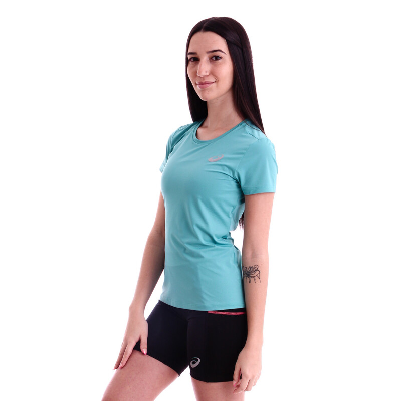 Remera Asics Mujer Turquesa