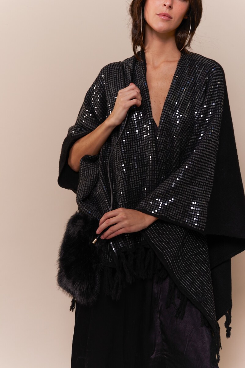 Ruana Aixa - NEGRO 