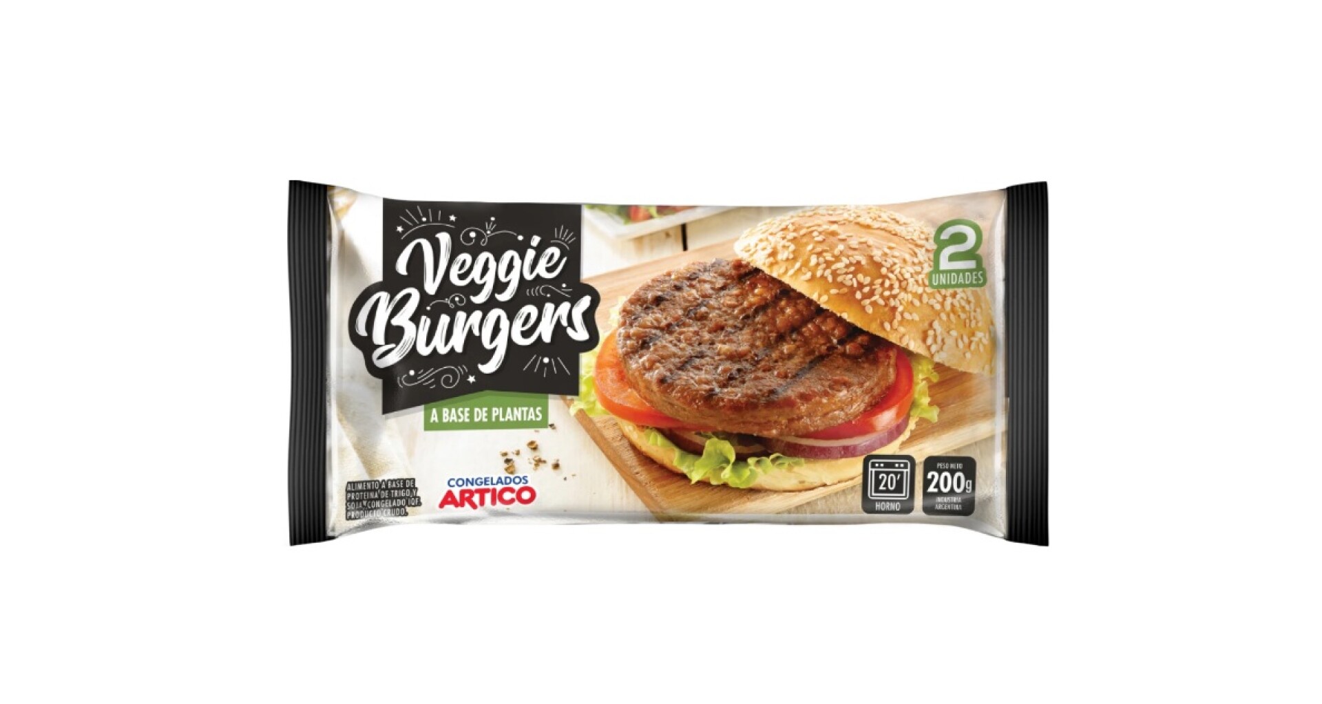 Veggie burger 2 uds 