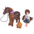 OUTLET Caballo con establo, muñeca y accesorios 17*17cm Outlet Caballo Con Establo, Muñeca Y Accesorios 17*17cm