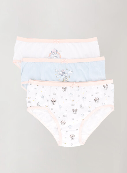 Pack x3 bombachas disney Celeste