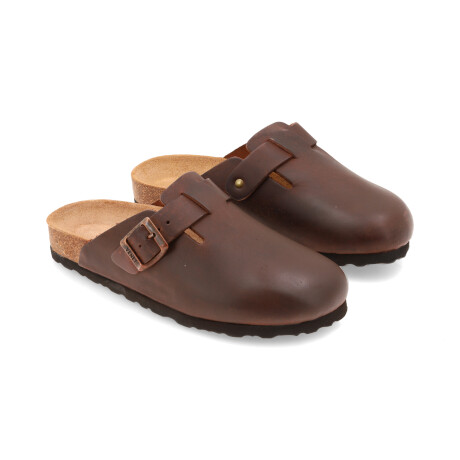 ZUECO VENET - CUERO BRUNN MARRON