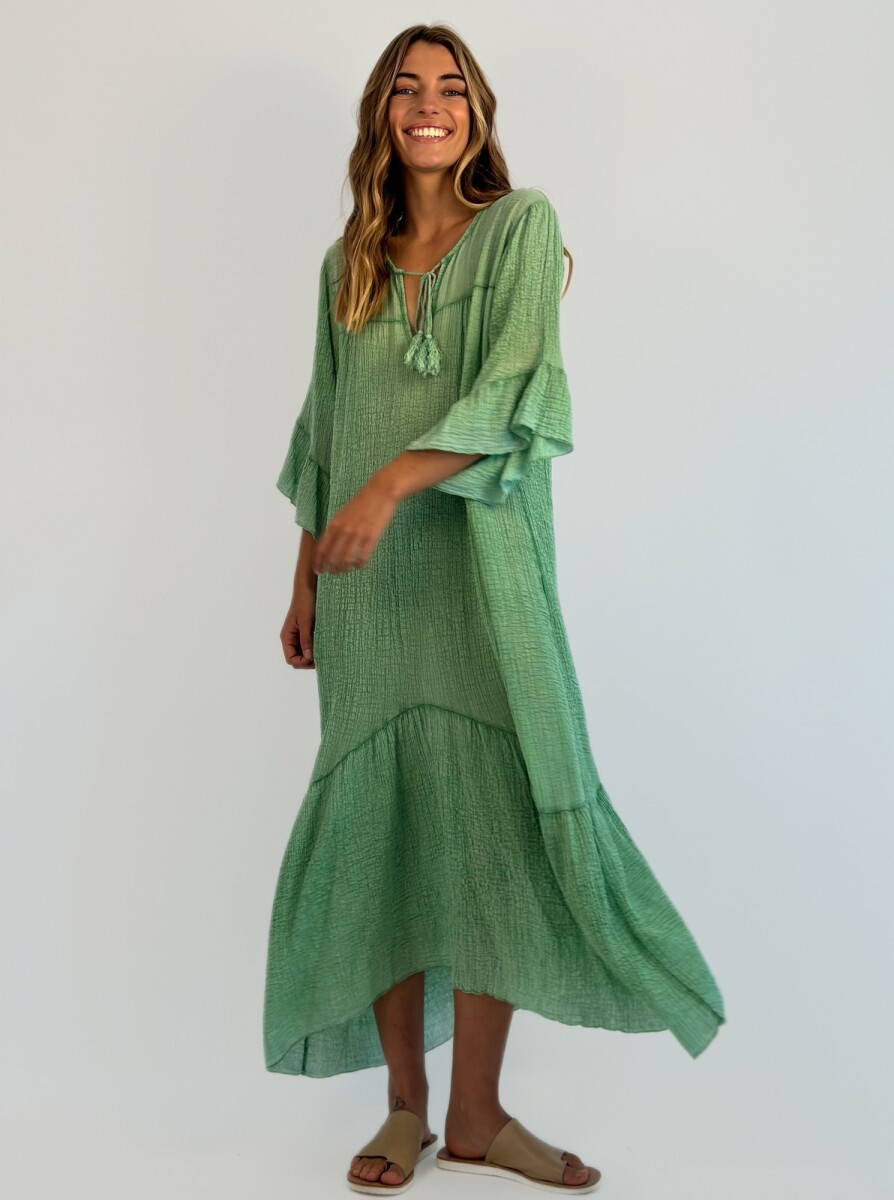 VESTIDO PARADISO - VERDE 