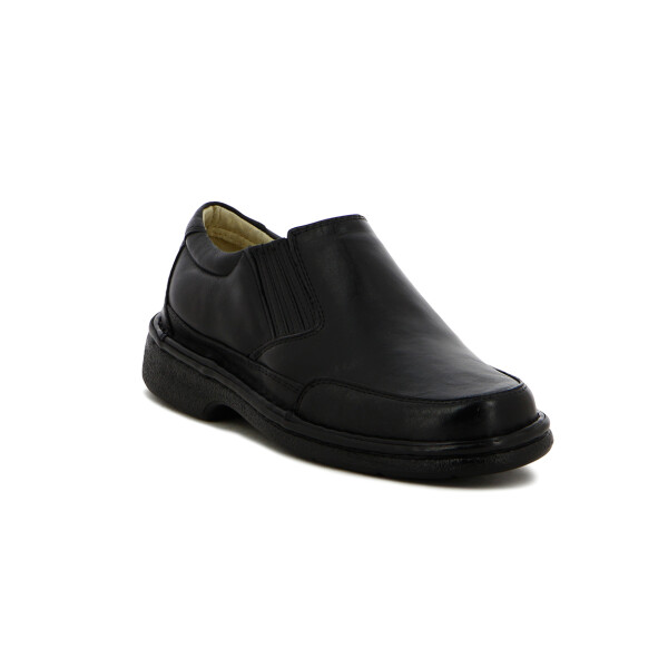 Starsax Zapato Moc. Hombre C/elastico Negro